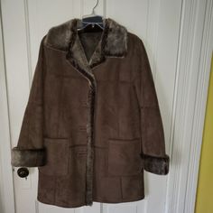 * Coat Has Large Pocket On Each Side. * 70% Acrylic 30% Polyester * Top Seller And Top Rated Seller, 5.0 Rating * Poshmark Ambassador Ii Achieved * Same Day Shipping * Smoke Free And Pet Free Home Winter Brown Fur Coat With Pockets, Brown Hooded Fur Coat With Pockets, Luxury Brown Fur Coat With Pockets, Vintage Brown Fur Coat With Pockets, Vintage Brown Faux Fur Outerwear, Faux Fur Collar, Polyester Top, Top Seller, Fur Collar