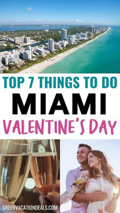 Top 7 Things to Do in Miami for Valentine's Day Champagne Picnic, Sunset Cruise, Helicopter Tour, Relationship Status, Miami Florida