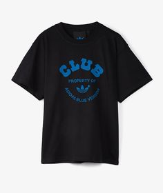 The CLUB TEE model  from the brand   adidas from the  SP2023  campaign , has arrived || is now available at . Adidas Short, T Shirt Model, Big Tshirt, Adidas Football, Club T Shirt, Adidas Blue, Blue Adidas, Love T Shirt, The Club