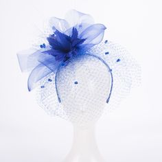 Product Description Brand: Lawliet Fabrication:  Polyester Fix way: Headband Size: One size for teens, girls and ladies (Head measurement: 55 cm, 21-5/8", Size 6-7/8 to 59 cm, 23-1/4", Size 7-3/8) Colors to choose: Blue Great for Kentucky Derby,Royal Ascot, Cocktail Party,etc.             About Us We care about our valued buyers, if you have any questions, we will be very glad to help you.  We try our best to reply to your emails as soon as possible, however, due to high volume of daily incoming Elegant Tulle Mini Hats For Spring, Tulle Hat For Kentucky Derby Party, Elegant Mini Tulle Hats For Party, Elegant Tulle Mini Hat For Party, Elegant Summer Tulle Hats, Tulle Hat For Weddings And Kentucky Derby, Adjustable Tulle Fascinator For Wedding, Fitted Tulle Hats For Weddings, Adjustable Tulle Wedding Fascinator