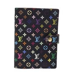 Brand Louis Vuitton Color Black Material Monogram Multicolor Canvas Size(Cm) W10cm X H14.5cm X D1.5cm(Approx) Size(Inch) W3.9 X H5.7 X D0.6inch(Approx) Style Day Planner Cover Accessory Dust Bag Product No. R21076 Made In France Serial No. Tn2171 Rank B Condition Outside Surfaceslight Rubbing Metal Fittingsslight Scratches Inside Slight Rubbing, Metal Marks Pocket Slight Rubbing Corner Slight Rubbing Odor No Offensive Odor To Us. Other Remarks **Button Clasp Is Slightly Loose. Louis Vuitton Agenda Pm, Black Toile, Louis Vuitton Agenda, Agenda Cover, Louis Vuitton Multicolor, Diary Covers, Canvas Wallet, Day Planner, Louis Vuitton Accessories