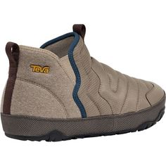 A bootie made with recycled materials for a more Earthy-friendly build, Teva's ReEmber Terrain Mid boasts casual comfort for chilling at the campground, getting half-dressed for our work-from-home shift, running quick errands, or taking the dog out to do his business. Comfortable Boots With Cushioned Footbed For Outdoor, Comfortable Boots For Outdoor Activities In Fall, Waterproof Boots With Cushioned Footbed For Fall Outdoor Activities, Outdoor Waterproof Boots With Cushioned Footbed For Fall, Fall Waterproof Boots With Cushioned Footbed For Outdoor Activities, Casual Boots For Outdoor Work With Rubber Sole, Fall Outdoor Waterproof Boots With Cushioned Footbed, Winter Slip-on Boots For Outdoor Activities, Casual Boots With Rubber Sole For Outdoor Work