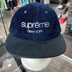 Supreme Corduroy Classic Logo 6 Panel Hat Cap Adjustable. Brand New Without Tags. See Pictures. Corduroy Snapback Hat For Streetwear With Curved Brim, Corduroy Flat Brim Baseball Cap For Streetwear, Corduroy Flat Bill Baseball Cap For Streetwear, Flat Bill Corduroy Trucker Hat For Streetwear, Corduroy Flat Bill Trucker Hat For Streetwear, Flat Bill Corduroy Hat For Streetwear, Corduroy Flat Bill Hat For Streetwear, Corduroy Trucker Hat With Curved Brim For Streetwear, Corduroy Hat With Curved Brim For Streetwear