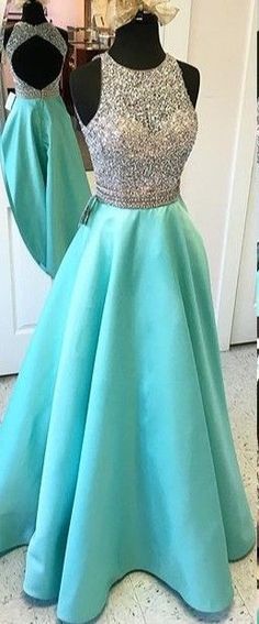 @garciaazul Two Piece Prom Dress, Two Piece Prom, Modest Evening Dress, Floor Length Prom Dresses, Prom Dresses Modest, Cute Prom Dresses, Piece Prom Dress, A Line Prom Dresses, Long Prom Dresses