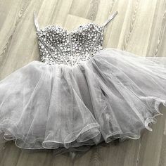 This Fabulous Mini Dress Will Make Any Girl Feel Like A Pop Star On Her Special Day! What Can Better Than Rhinestones And Tulle? Worn Only Once For A Bat Mitzvah. This Dress Is In Amazing Condition. Dresses Silver, Sherri Hill Dresses, Sherri Hill, Silver Dress, Bat Mitzvah, Pop Star, Sweet 16, Feel Like, Strapless Dress