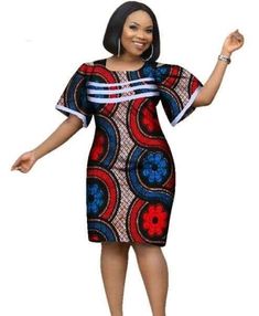 Wax Print Dress, African Dresses Modern, Afrikaanse Mode, Africa Dress, African Fashion Women Clothing, Dress Women Elegant