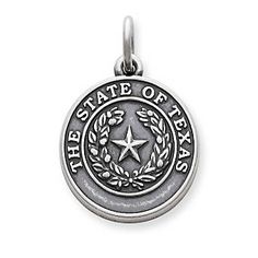 State Seal of Texas Charm Texas Jewelry, State Of Texas, Down South, Star Charms