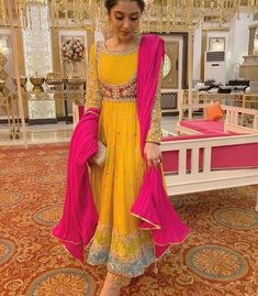 Buy Latest Embroidered Anarkali Frock worn with chuidar pajama to give you traditional look, Pakistani & Indian latest Anarkali Frock dresses in USA, Anarkali Frock, Mehndi Outfit, Shadi Dresses, Frock Style, Frock Dress, Salwar Kamiz, Red Lehenga, Pakistani Bridal Dresses, Party Kleidung