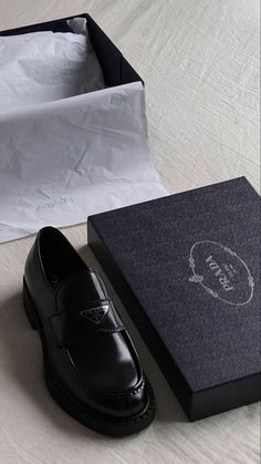 Shoes For Men Stylish Prada Aesthetic Men, Prada Loafers Men, Shoes For Men Stylish, Casual Sneakers For Men, Loafers Men Outfit, Prada Mens, Gents Shoes, Prada Loafers, Loafers For Men