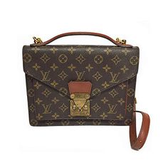 ad eBay - Louis Vuitton Monogram Monceau 2Way Shoulder Hand Bag M51187 Japan 002 6137885 - Buy Now, click the link (eBay) Monogram Canvas Satchel Flap Bag With Gold-tone Hardware, Vintage Business Bags In Signature Coated Canvas, Business Rectangular Satchel In Signature Coated Canvas, Business Signature Coated Canvas Satchel, Business Satchel With Branded Monogram Canvas, Tan Monogram Canvas Business Bag, Business Tan Monogram Canvas Bag, Rectangular Shopping Satchel With Lock, Rectangular Satchel With Lock For Shopping