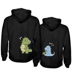 PRICES MAY VARY. 👀Packaging content: Our hoodie is sold in one piece, please choose the color and style in the color tab. 🥰 High quality: Cute dinosaur couple hoodie,made of high-quality cotton and polyester. No shrinkage and not hard,Very comfortable to wear this hoodie. The fabric of this hoodie is thick and keep you warm in winter. 😍 Easy care:Machine wash inside-out as colors and you can dry with low heat in dryer. Absolutely no peeling or cracking. 🎁 Good Gift:Matching Couple Hoodie For Dinosaur Couple, Unique Hoodies, Couples Sweatshirts, Matching Couple, Couples Hoodies, Photoshoot Outfits, Couple Outfits, Matching Family Outfits, Matching Couples