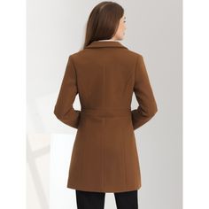 This women's winter coat boasts a timeless notched lapel that exudes sophistication and elegance. The single-breasted button-down front adds a touch of refinement to any outfit. A must-have option for the new season, add new styles to your wardrobe. Featuring a soft lining and comfortable fit, this winter coat is perfect for those who want to stay warm without sacrificing comfort. It's designed to keep you cozy, even on the coldest of days. Can be dressed up or down. Pair it with jeans and ankle Women's Winter Coat, Down Winter Coats, Wool Peacoat, Winter Coats, Winter Coats Women, New Season, Winter Coat, Single Breasted, Stay Warm