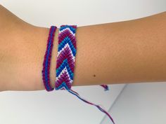 This is the Ohana bracelet set inspired by my family (ohana) member's favorite colors. This is a bracelet set of two adjustable bracelets made with shades of blue, purple, magenta and white. This bracelet set is made with soft embroidery floss/string that will not cause skin to itch. This bracelet set is a great gift for friends and family. Ohana Bracelet, Soft Embroidery, Bracelet Pack, Wedding Jewelry Bracelets, Wedding Bracelet, Embroidery Floss, Adjustable Bracelet, My Family, For Friends