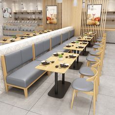 Stylish and simple, suitable for various occasions, to create a high-quality environment, such as cafes, bars, restaurants and so on. Canadian Linen | Canadian Linen Simple casual restaurant cafe benches 33.5 H x 47.2 W x 22.0 D in brown / grayFaux Leather / Wood / Leather | 33.5" H X 47.2" W X 22" D | Wayfair Best Restaurants Interior Design, Small Restaurants Ideas, Chair Design Restaurant, Round Booth Seating Restaurant, Half Circle Restaurant Booth, Small Restaurant Seating Ideas, Booth Restaurant Design, Restaurant Sitting Ideas, Fernicher Design