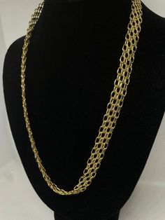 This Chains item is sold by KDCJewelryCo. Ships from Millstone Township, NJ. Listed on Oct 7, 2023 Gold Hallmarked Chain Link Necklace, Yellow Gold Hallmarked Chain Link Necklace, Formal Hallmarked Chain Link Necklace, Classic Hallmarked Chain Link Necklace, Platinum Ring, 14kt Gold, Antique Jewelry, Vintage Jewelry, Gems