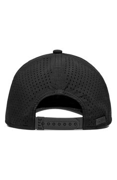 A smart moisture-wicking lining ensures superior comfort in a breathable perforated hat with a glare-reducing visor lining for superior clarity. Style Name:Melin Hydro A-Game Snapback Baseball Cap. Style Number: 5876789. Breathable Six-panel Baseball Cap For Travel, Sporty Adjustable Snapback Hat With Breathable Mesh, Sporty Baseball Cap With Breathable Mesh, Sporty Breathable Baseball Cap For Travel, Sporty Breathable Mesh Baseball Cap, Sporty Trucker Hat For Travel, Functional Snapback Baseball Cap With Breathable Mesh, Sporty Black Baseball Cap With Breathable Mesh, Sporty Baseball Cap With Mesh Back For Sports