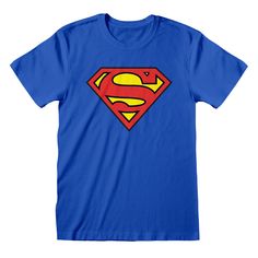 Style (Size, Color etc.): S, Condition: NEW, Product Number: 5055910334412 Logo Superman, Superman T Shirt, Logo Azul, Superman Logo, Batman Logo, Casual Trainers, Band T Shirts, Boyfriend T Shirt, Halloween Make