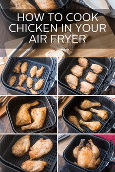 how to cook chicken in your air fryer - step by step instructions and pictures