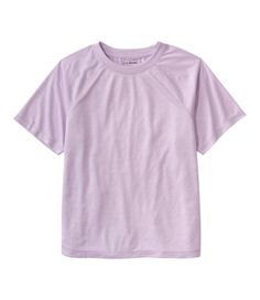 This breathable and moisture-wicking tee is designed to keep you comfortable from trail walks to high-intensity workouts and everything between. Relaxed Fit: Our most generous fit sits farthest from the body. Falls at high hip. 100% polyester is ideal for on-the-move comfort. Abrasion- and pill-resistant fabric stands up to daily wear and tear. Machine wash and dry. Reflective detail on upper back for increased visibility in low light. Raglan sleeves provide ease of movement. . Hem is slightly c Active Outfits, High Intensity Workout, Knit Tops, Sleeves (women), Active Women, Women's Shirts, Ll Bean, L L Bean, Amazing Women