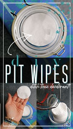 DIY Pit Wipes-Freshen up Underarms with One Swipe! - Jenni Raincloud Deodorant Recipes, Body Wipes, Essential Oil Combinations, Diy Deodorant, Homemade Deodorant, Lime Essential Oil, Ice Spice, Diy Skincare, Tea Tree Essential Oil