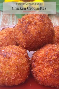 PA Dutch chicken Croquettes Buffalo Chicken Croquettes, Ground Chicken Mashed Potatoes, Ground Chicken Croquettes, Chicken And Mash Potatoes Recipes, Air Fryer Chicken Croquettes, Crumbed Chicken Recipes, Chicken Croquettes Recipe Easy, Chicken Croquettes Recipe Air Fryer, Amish Chicken Recipes