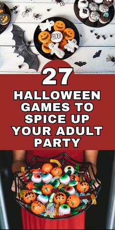 halloween games to spice up your adult party with lots of fun and spooky treats