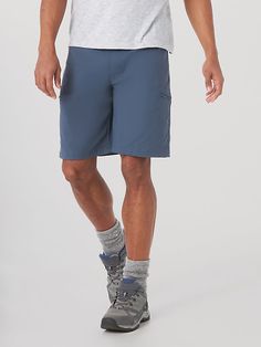 PERFORMANCE AND POCKET SPACE From exploring the outdoors to running errands around town, the men's Wrangler Authentics® comfort waist cargo short will keep you comfortable every step of the way. These performance shorts are crafted from a premium fabric blend with stretch, UPF 30 to shield you from the sun, and a moisture-wicking finish to keep you feeling dry. These cargo shorts for men come with a comfort flex waistband that adapts to every move you make, a relaxed fit for extra room, and a 10 Rugged Outdoor Bottoms With Side Pockets, Rugged Bottoms With Side Pockets For Outdoor, Relaxed Fit Cargo Shorts For Outdoor, Casual Shorts For Outdoor Work, Casual Moisture-wicking Cargo Shorts, Casual Waterproof Bottoms For Outdoor Activities, Casual Moisture-wicking Bottoms For Outdoor Work, Relaxed Fit Cargo Shorts For Hiking, Durable Casual Hiking Bottoms