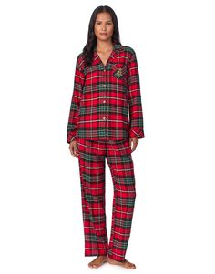 Lingerie & Nightwear by Ralph Lauren Includes a pyjama shirt and pyjama trousers Check design Regular fit pyjama shirt Revere collar Button placket Regular fit pyjama bottoms Elasticated waistband Flannel Pj Pants, Lingerie Catalog, Womens Pajamas Pants, Flannel Pajama Sets, Cozy Flannel, Flannel Pajamas, Satin Shirt, Notch Collar, Pajama Set Women