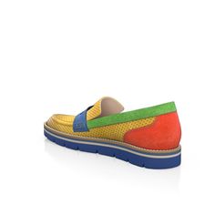 Men`s Tassel Loafers 17563 | Girotti Multicolor Leather Slip-on Loafers, Multicolor Slip-on Loafers With Rubber Sole, Multicolor Leather Casual Moccasins, Multicolor Slip-on Leather Loafers, Casual Multicolor Leather Moccasins, Yellow Suede Slip-on Loafers, Orange Suede Slip-on Loafers, Tassel Loafers, Loafers Men