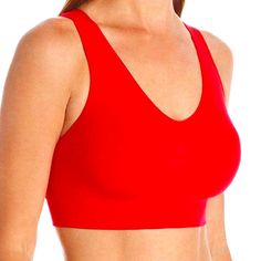 95% Nylon, 5% Spandex Country Of Origin: Imported. Knit-In, Wireless Cups Have No Cookies, Padding Or Support Panels. Center Front Is 4" Tall. Seamless Sides Are 4" Tall. Straps Are 1-1/4" At The Shoulder And End In The "Y" At The Back. The Rhonda Shear Ahhh Cutie Racerback Bra 9708 Allows You To Wear Cutaway Tops Without Showing. Made Of Ultra-Soft Nylon/Spandex For Absolute Comfort. Rhonda Shear's Ahhh Cutie Racerback Bra Has No Seams, Yet Due To The Knit-In Cups And Comfort Band, Support Is S Leisure Bra, Lacey Bra, Blue Lace Bra, Pink Lace Bralette, Lounge Bra, White Bralette, Pink Bralette, Soft Bra, Racerback Bra