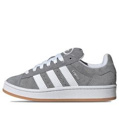 (GS) adidas Campus 00s J 'Grey Gum' HQ6507 (SNKR/Skate/Casual/Low Top/Big Kid/Non-Slip/Wear-resistant) Adidas Grey Campus 00s Outfit, Addidas Shoes Campus 00s Outfit Gray, Gray Adidas Campus, Adidas Campus Gray, Grey Campus 00s, Gray Campus 00s Outfit, Addies Shoes, Grey Adidas Campus, Grey Campus 00s Outfit