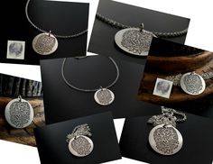 "I am excited to offer such a unique & special keepsake and transforming your prints into a beautiful piece of jewelry just for you that will last a lifetime! Each pendant is made using your original prints. Handcrafted by me in .925 sterling silver. This process is very unique, time intensive & developed by me in my studio. This will be an exact replica of the your print, as I am able to shrink it to fit on the pendant. Deeply acid etched like the one in this listing. You can actually f Artistic Etched Jewelry For Gifts, Nature-inspired Etched Jewelry For Gifts, Nature-inspired Etched Jewelry Gift, Etched Medallion Jewelry For Commemoration, Artistic Stamped Jewelry As Gift, Artistic Stamped Jewelry For Gifts, Engraved Necklaces For Keepsakes, Unique Engraved Necklaces For Keepsake, Stamped Medallion Jewelry For Keepsake