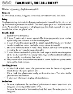 an exercise sheet with instructions on how to use the frisbee golf drill for two - minute, free - fall frisbee play