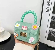 Green Mini Jelly Sling Bag Daily Casual Hand Bag for Women & Girls Green Portable Satchel Shoulder Bag, Portable Green Satchel Shoulder Bag, Green Crossbody Shoulder Bag, Trendy Green Bag For School, Trendy Green School Bag, Green Portable Shoulder Bag Satchel, Green Portable Shoulder Satchel, Green Crossbody Satchel, Portable Green Handheld Bags