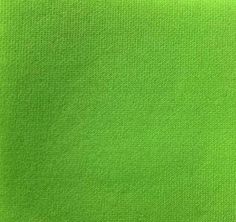 a bright green fabric textured with some sort of clothing material that is very soft