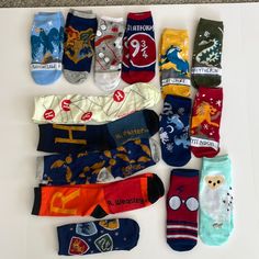 Hogwarts Harry Potter Socks Qty 15 Womenswear New Never Worn Harry Potter Fan Theories, Harry Potter Socks, Harry Potter Merchandise, Fan Theories, Harry Potter Fan, Hosiery, Hogwarts, Harry Potter, Color Blue