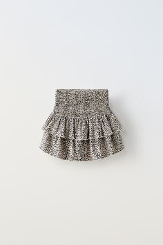 ANIMAL PRINT TEXTURED SKIRT Cargo Jumpsuit, Comfortable Skirts, Textured Skirt, Animal Print Skirt, Cardigan Sweater Jacket, Zara Kids, Tshirt Skirt, Print Skirt, Shirt Skirt