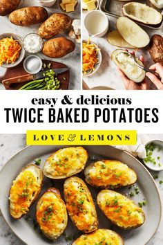 easy and delicious twice baked potatoes with love lemons