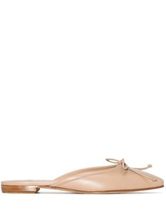 Shop Manolo Blahnik Ballerimu pointed-toe mules with Express Delivery - FARFETCH Manolo Blahnik Mules, Manolo Blahnik Flats, Manolo Blahnik Shoes, Ballerina Shoes, Boot Pumps, Leather Mules, Pump Sandals, Stacked Heel, Mules Shoes