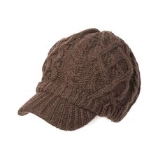 PRICES MAY VARY. Perfect Fit - Designed to accommodate most head sizes, our beanie offers an ideal fit for measurements 22" - 23.6" (56-60cm), covering sizes 7 to 7 1/2. Say goodbye to ill-fitting headwear. Warm & Stylish - Embrace warmth and fashion with our chunky knitted visor beanie, reminiscent of the cozy designs our grandmothers used to create. This hat not only shields you from the cold but also elevates your style quotient. Sun & Snow Protection - The 2.4" stiff bill is your perfect com Visor Beanie, Cap Winter, Chunky Knit Blanket, Large Scarf, News Boy Hat, Knit Mittens, Winter Hats For Women, Hat For Women, Newsboy Cap