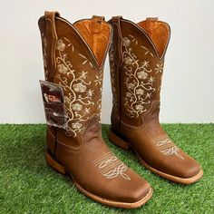 #ad Top Seller for Women Square Toe Wide Calf Cowgirl Boots Western Bota Vaquera Pierna Ancha 713, Fashion Womens Boots Square Toe Boots Women, Cuadra Boots, Wide Calf Cowgirl Boots, Mexican Boots, Boots Western, Square Toe Boots, Toe Boots, Wide Calf, Boots Women