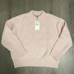 Nwt Zara Baby Light Pink Fluffy Sweater Super Cute Brand New Zara Light Pink Fuzzy Fluffy Sweater! Super Cute And Warm, Bought At Full Price And Never Wore Measurements Can Be Provided Upon Request Comes From Smoke Free Home. Any Questions? Feel Free To Ask Down Below. Offers Are Welcomed! Warm Pink Casual Sweater, Casual Warm Pink Sweater, Pink Soft Knit Sweater For Cold Weather, Zara Pink Crew Neck Sweater, Zara Pink Top For Winter, Cozy Pink Winter Tops, Zara Cozy Soft Knit Outerwear, Zara Sweater With Ribbed Cuffs For Winter, Zara Soft Knit Winter Sweater