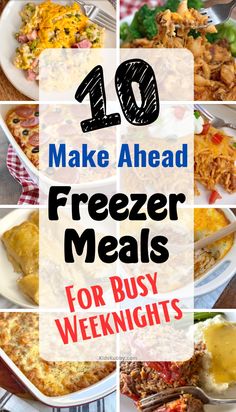 the top ten freeze meals for busy mornings