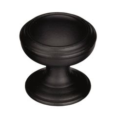 an image of a black knob on a white background