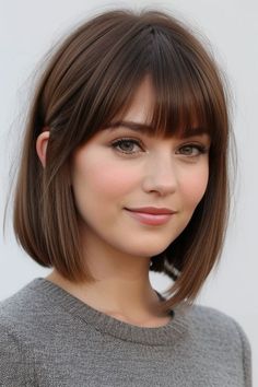 29+ Bangs Hairstyles Ideas 15 Bangs Styling Tips, Bangs Hairstyles Ideas, Bangs Styling, Oval Face Bangs, Angled Bangs, Haircare Routine, Face Framing Bangs, Beauty Makeover, How To Cut Bangs