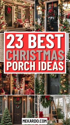 25 best christmas porch decor ideas