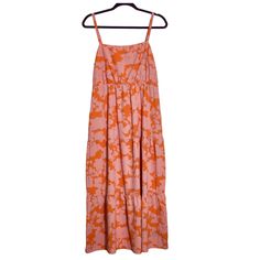 Brand: Social Standard By Sanctuary Size: Medium Color: Pink Coral Floral Style: Maxi Sundress Material: 100% Recycled Polyester Details: Smocked Back, Adjustable Straps, Tiered Maxi Skirt Condition: New With Tags Msrp: $149 Approx Measurements: Ptp: 17-19" Waist: 14-17" Length: 51" Posh Ambassador. Shop With Confidence. Open To Offers. Bundle 2 Or More Items Get An Instant Discount! Questions? Leave A Comment Below! Casual Pink Tiered Midi Dress, Pink Tiered Maxi Dress For Daywear, Pink Tiered Midi Dress For Daywear, Maxi Sundress, Tiered Maxi Skirt, Pink Coral, Anthropologie Dress, Floral Style, Floral Maxi