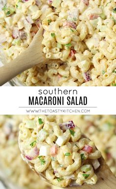 this southern macaroni salad is the perfect side dish for any meal