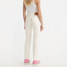 New With Tags! You Can’t Beat This Price. Color: Yacht Time (Cream) 25wx 32l Classic White Levi Jeans- Great Fit- Sexy And Comfy. Great Quality Https://Www.Levi.Com/Us/En_us/Clothing/Women/Jeans/Straight/501-Original-Fit-Womens-Jeans/P/125010413?Camp=Cme:Oms_levi_shipconfirm_transactional&Rmid=Oms_levi_shipconfirm_transactional&Rrid=921146982&E_id_s25511=7be3e435c1473ef3947a312578508a40f4ffd2c7f650c83174e7fd74667c8f61&E_id_m25511=2dcd23d6e4b2d6e0401806edc878b573 Casual White Slim Fit Bottoms, White Slim Fit Bottoms For Spring, Classic White Everyday Bottoms, Classic White Bottoms For Everyday Wear, Classic Cream Jeans For Spring, Casual Fitted White Jeans, Classic Off White Bottoms For Spring, White Slim Fit Bottoms With Straight Hem, White Slim Fit Casual Jeans