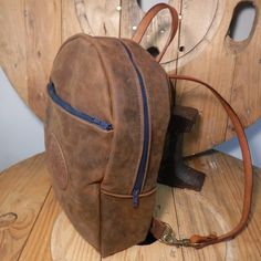 Crossbodyleather Oil Tanned Leather Backpack 1 Interior Slip Pocket 1 Exterior Zip Poceket Height "13 Length "9 Depth "3.5 Strap Drop 13" The Backpack Straps Also Work As A Crossbody Strap As Seen In Pic #9 Amazing Leather !!! You Will Love It.. Please Support Small Business And Crafters Built On The Shores Of 10,000 Lakes Minnesota, Usa Leather Shoulder Backpack With Waxed Finish, Waxed Leather Satchel Backpack, Leather Crossbody Backpack With Zipper, Leather Crossbody Backpack With Zipper Closure, Leather Shoulder Bag Backpack With Waxed Finish, Leather Shoulder Backpack, Daily Leather Backpack With Waxed Finish, Leather Standard Backpack For Everyday Carry, Waxed Leather Shoulder Backpack